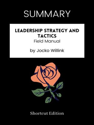 cover image of SUMMARY--Leadership Strategy and Tactics